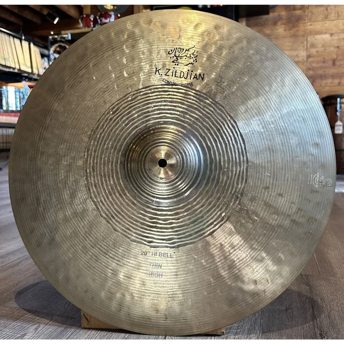 Used Zildjian K Constantinople Hi Bell Thin High Ride Cymbal 20″