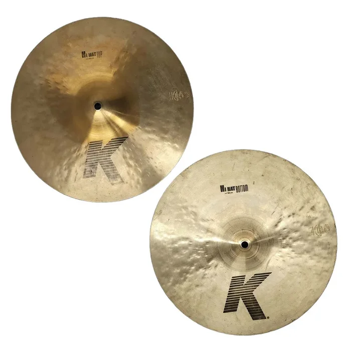 Used Zildjian K Hi Hat Cymbals 14″ – Good