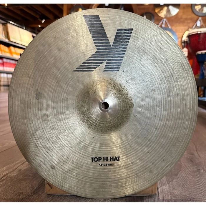 Used Zildjian K Hi Hat Top Cymbal 14″