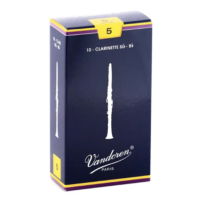 Vandoren CR105 Traditional Bb Clarinet Reed – 5 (10-pack)