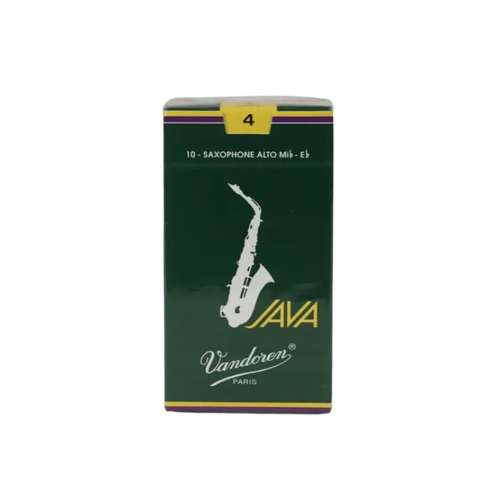 Vandoren Java #4 Alto Saxophone Reeds SR264 – Box of 10