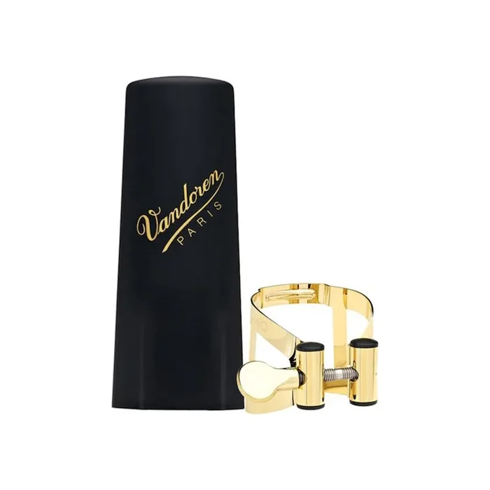 Vandoren MO Soprano Saxophone Ligature – Gold Finish