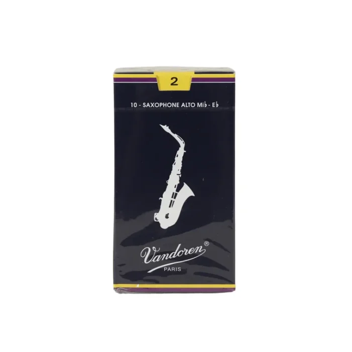 Vandoren SR212 #2 Alto Sax Reeds – Box of 10