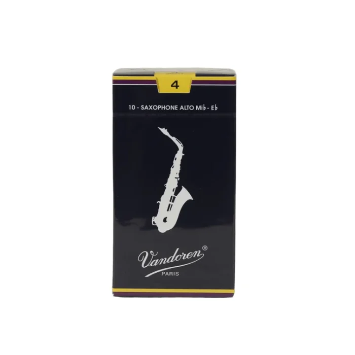 Vandoren SR214 #4 Alto Sax Reeds – Box of 10