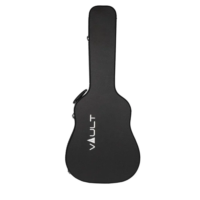 Vault Acoustic Guitar Hard Case – Black