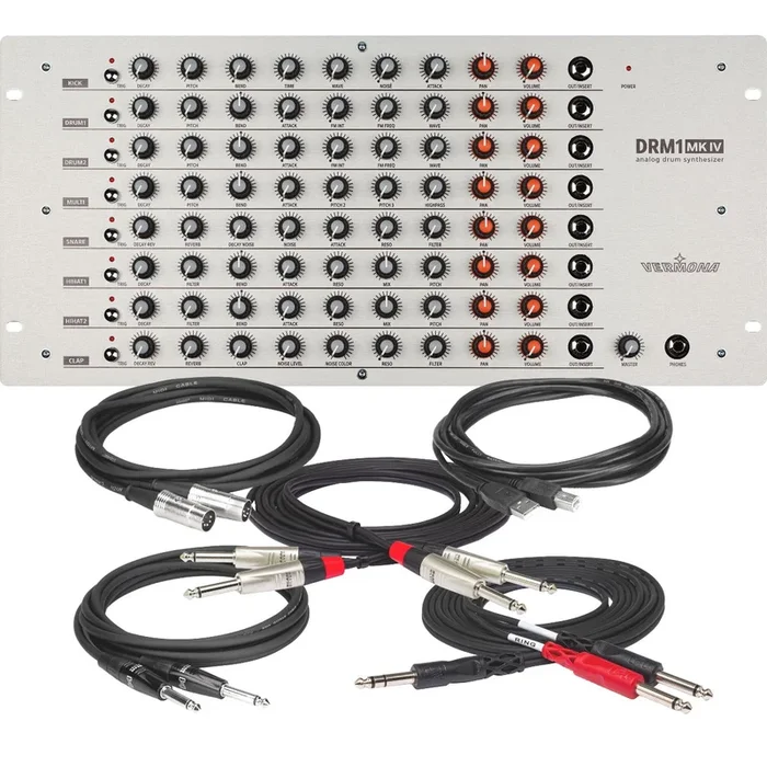 Vermona DRM1 MKIV Analog Drum Synthesizer CABLE KIT