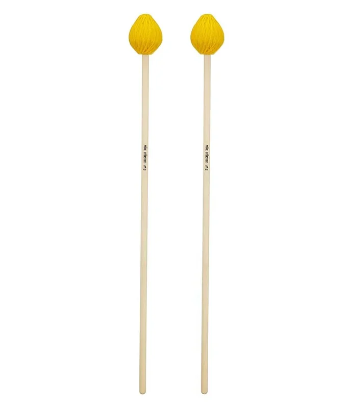 Vic Firth M3 America Custom Yellow Yarn Medium Keyboard Mallets