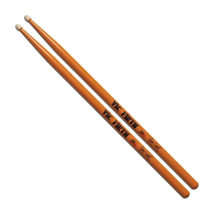 Vic Firth SDW2 Signature Series Dave Weckl Evolution Drum Sticks – Wood Tear Drop Tip – Hickory