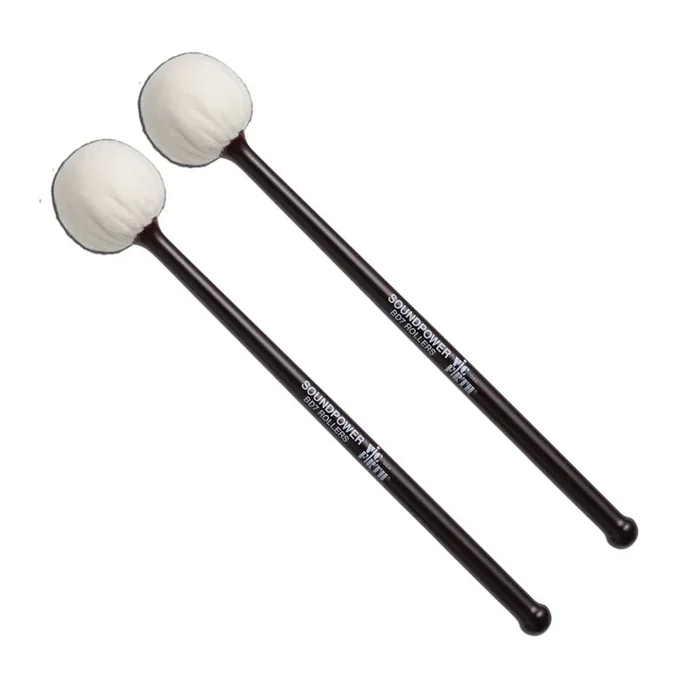 Vic Firth Soundpower Bass Drum Rollers Mallet – 1 Pair