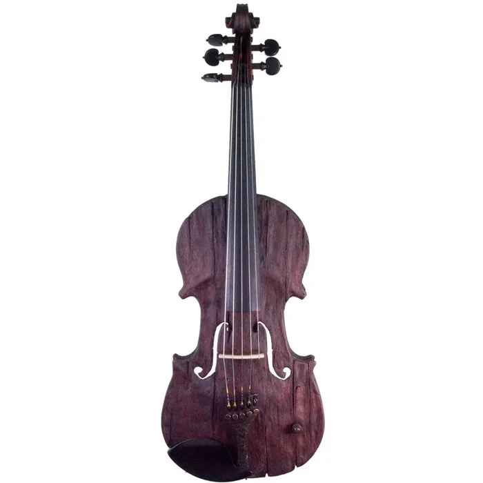 Violín eléctrico Stratton Gypsy de 5 cuerdas, Caoba oscura