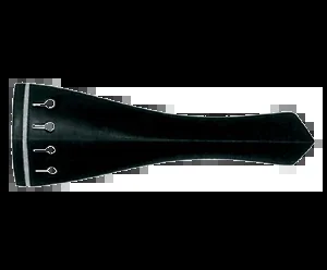 Violin Tailpiece – Hill Style Ebony with White Fret