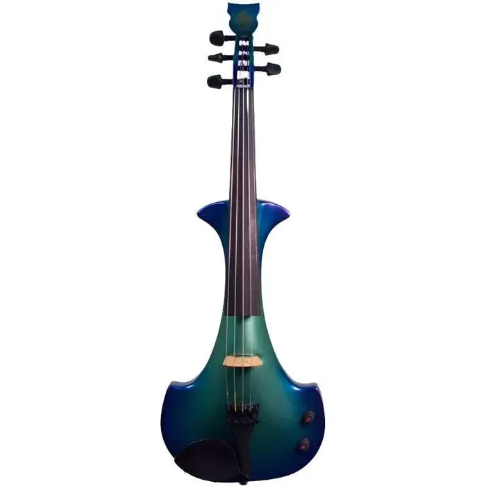 Violon électrique personnalisé haute spécification Bridge Lyra Dragon, finition Barrier Reef