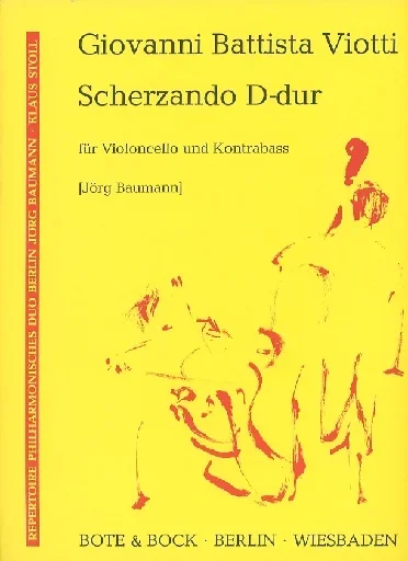 Viotti, G.B.: Scherzando in D (cello & bass)