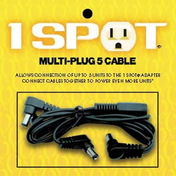 Visual Sound Multi Plug 5 Cable for 1 Spot