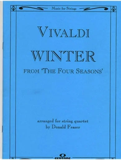 Vivaldi, Antonio (Fraser): Winter from the Four Seasons – Largo (String Quartet)