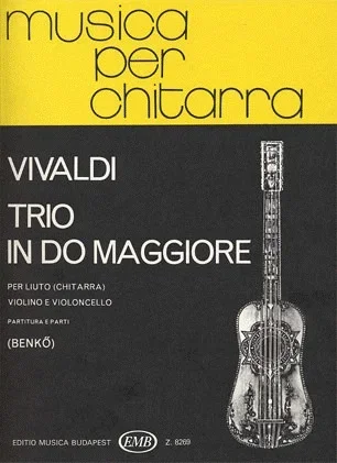 Vivaldi, Antonio: Trio in C Major RV82 (guitar, Violin, Cello)