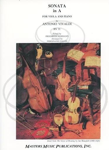 Vivaldi (Hermann): Sonata in A Major, RV31 – ARRANGED (viola & piano) Masters Music