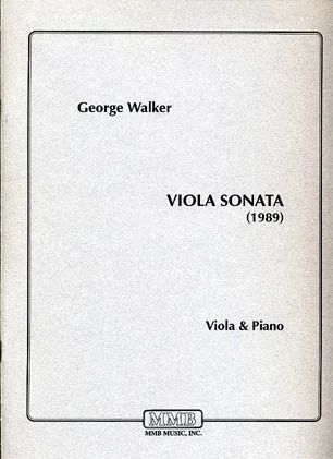 Walker, George: Viola Sonata (viola & piano)