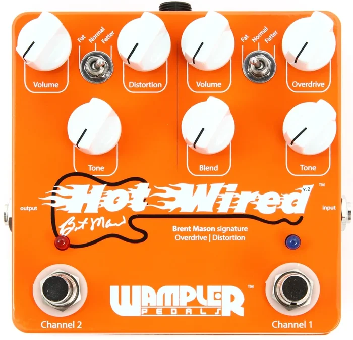 Wampler Pedals Brent Mason Hot Wired V2 Signature Overdrive