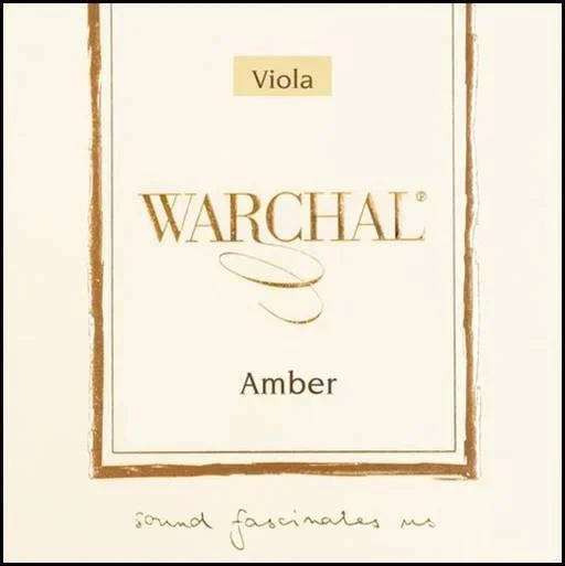 Warchal Amber Viola String Set 15″-16″ (Metal A)