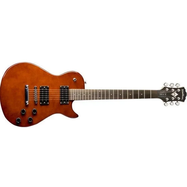 Washburn WIN14WA Electric Guitar, Idol Series – Walnut Stain