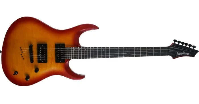 Washburn XMDLX2FRPB Electric Guitar XM Series FR – Pearl Black