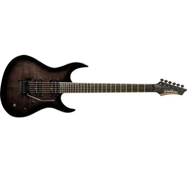 Washburn XMPRO2FRFBB Electric Guitar XM Series FR – Flame Black Burst