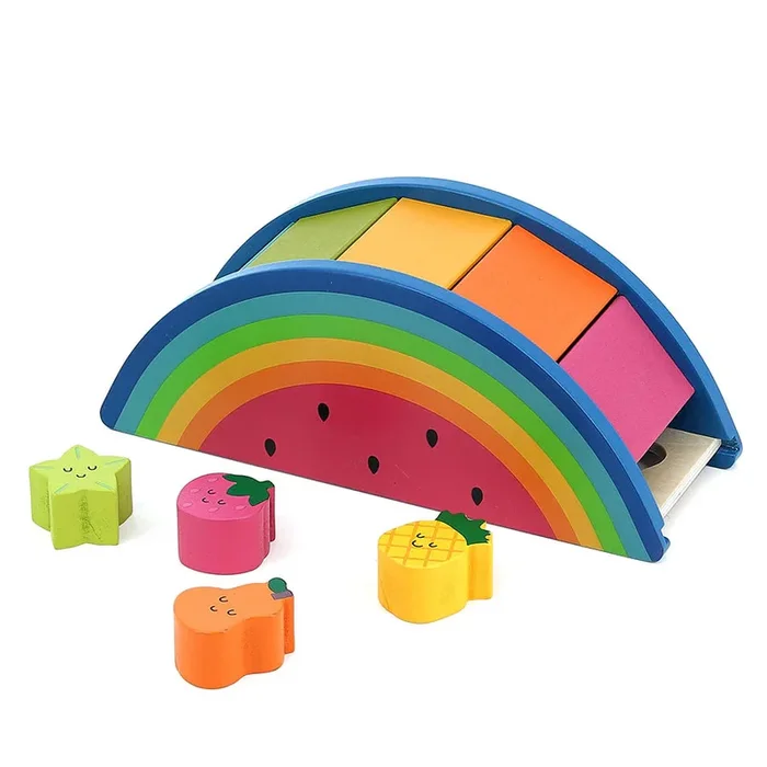 watermelon & fruits shape sorter by Andy Westface