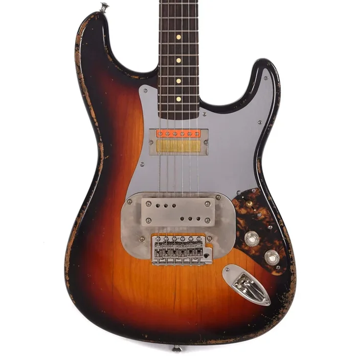 Waterslide Coodercaster 3-Tone Sunburst w/Roasted Maple Neck
