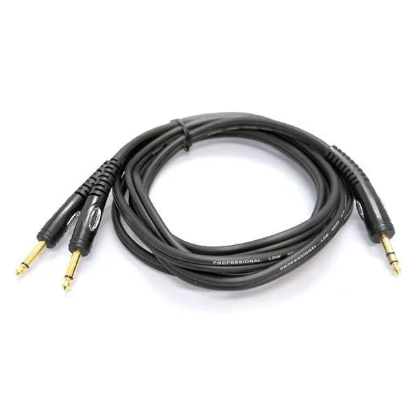 Whirlwind Connect Series 1/4 Inch TRS – 2×1/4 Inch TS 6′