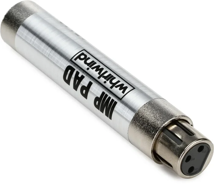 Whirlwind IMPAD10 – In-Line XLR Barrel Transformer with 10 dB Pad