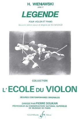 Wieniawski, H.: Legende Op.17 (violin & piano)