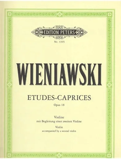Wieniawski, Henri (Sitt): Etudes-Caprices Op.18 (2 Violins)