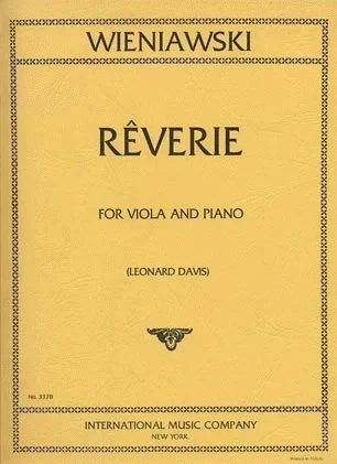 Wieniawski: Reverie (viola & piano)