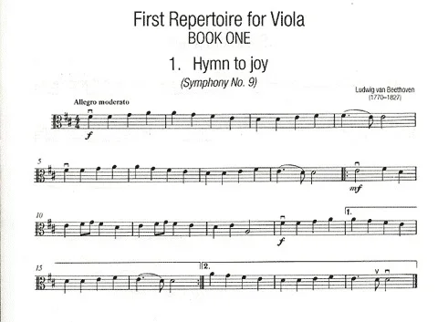 Wilkinson: First Repertoire for Viola Vol.1 (viola & piano)