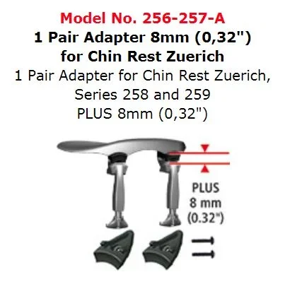 Wittner Chinrest Adapters for Zuerich & Augsburg