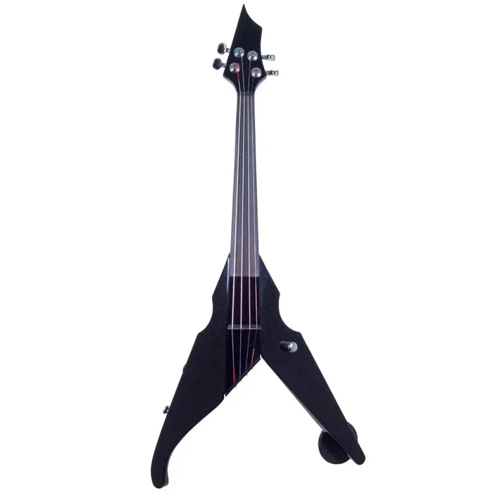 Wood Violins Viper Classic violín eléctrico de 4 cuerdas, Galaxy Black