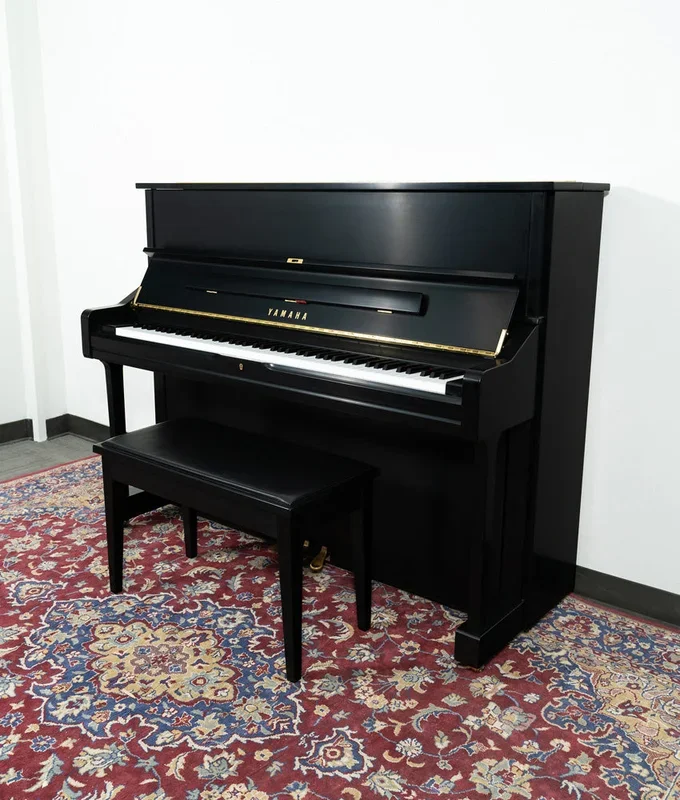 Yamaha 48″ U1 Upright Piano | Satin Ebony | SN: 6466245 | Used