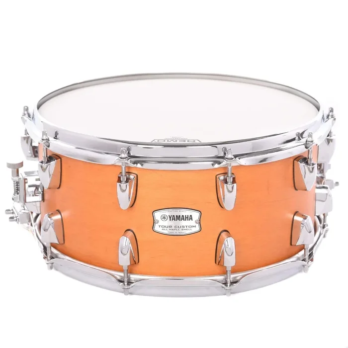 Yamaha 6.5×14 Tour Custom Snare Drum Caramel Satin