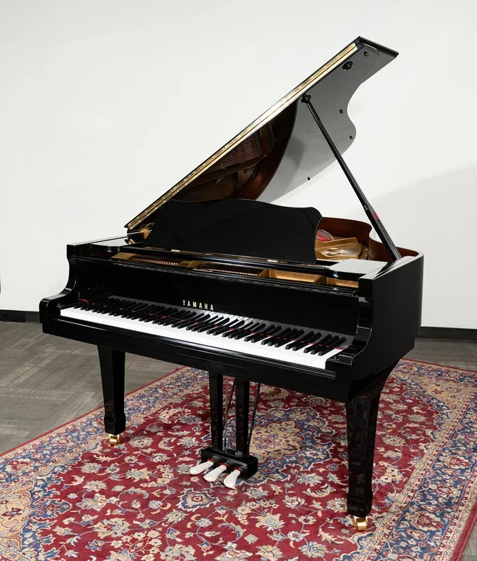Yamaha 6’1″ C3 Conservatory Grand Piano | Polished Ebony | SN: 3940490 | Used