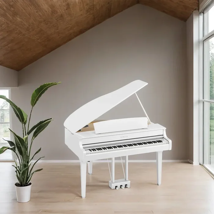 Yamaha Clavinova CLP-895GP Digital Grand Piano – Polished White