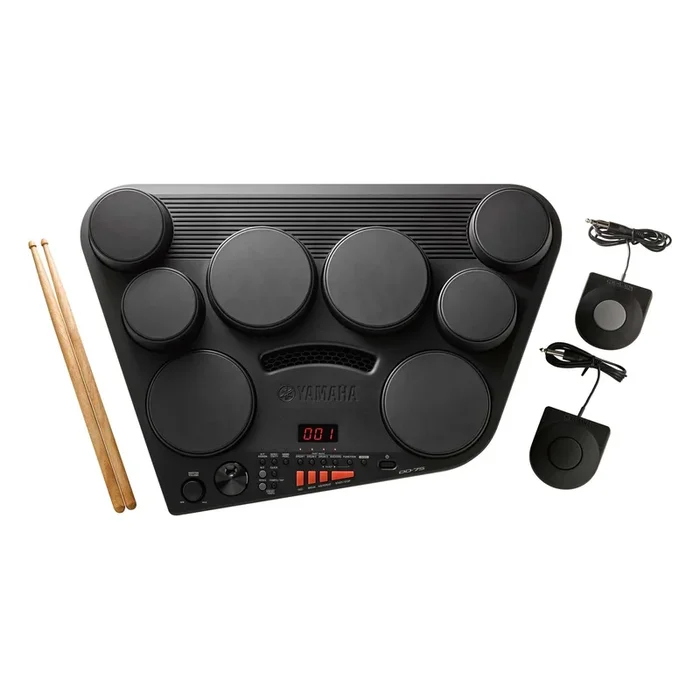 Yamaha DD-75 Portable Digital Drum Set with 8 Pads (Includes Power Supply)
