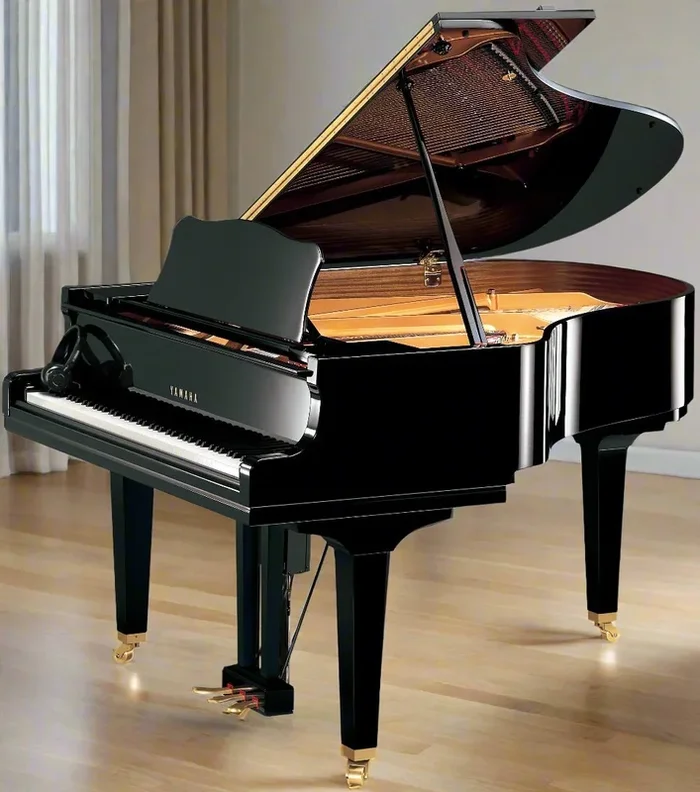 Yamaha DGC2 ENST 5′8″ Disklavier – Polished Ebony | Playback, Recording, Silent Mode