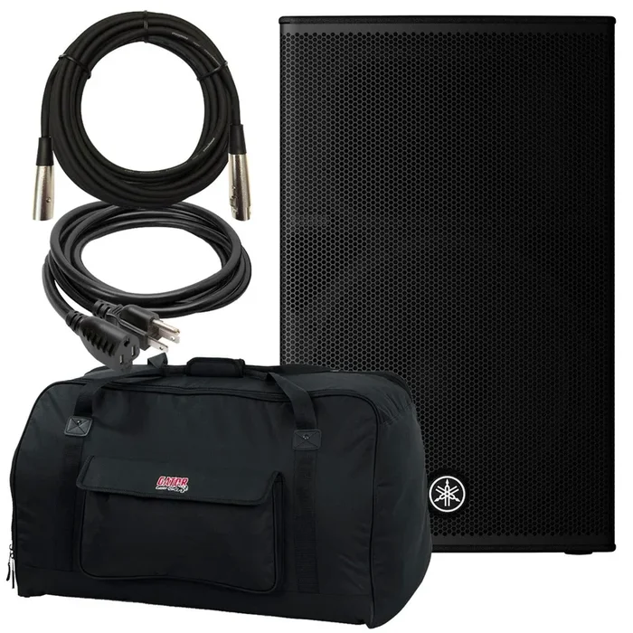 Yamaha DHR15 15″ Powered PA Speaker PERFORMER PAK