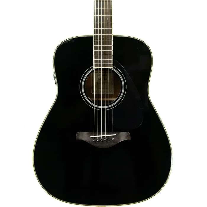Yamaha FG-TA TransAcoustic Acoustic/Electric Guitar with On-Board Effects – Black
