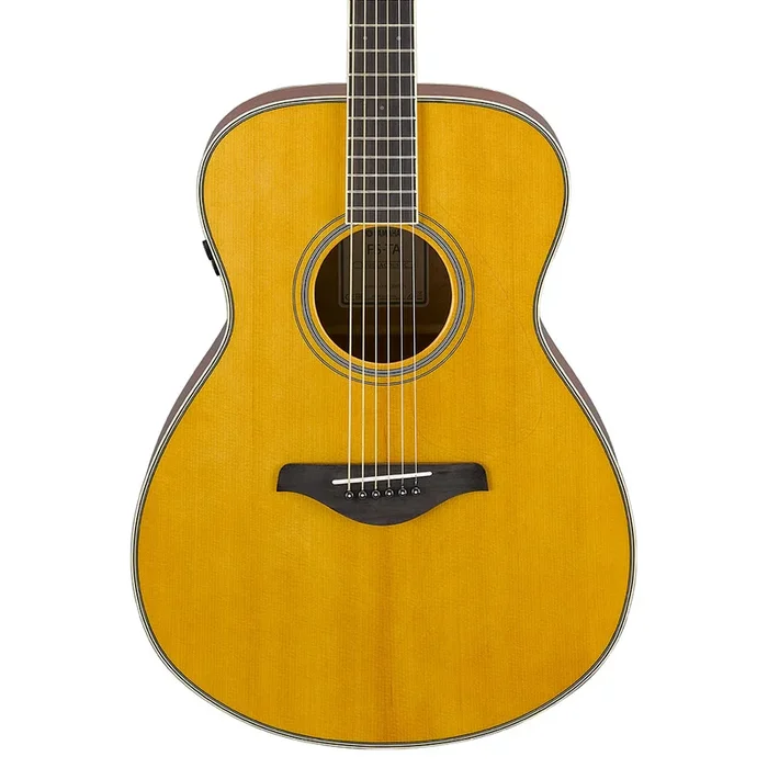 Yamaha FS-TA TransAcoustic Concert Guitar – Vintage Tint