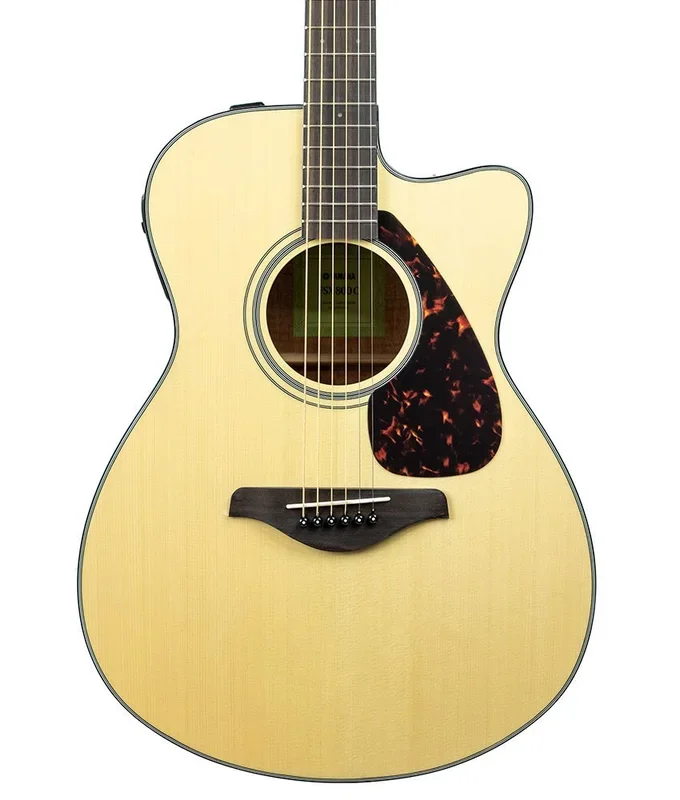 Yamaha FSX800C Small Body Acoustic-Electric Guitar Natural