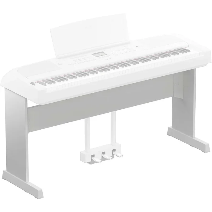 Yamaha L-300W Stand for the DGX670 Piano – White