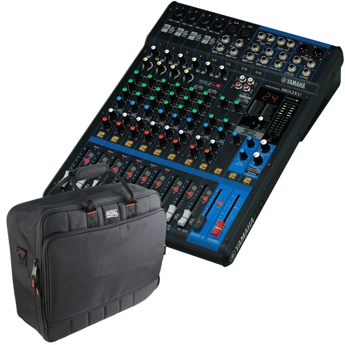 Yamaha MG12XU 12-Channel Compact Stereo Mixer and USB Audio Interface CARRY BAG KIT