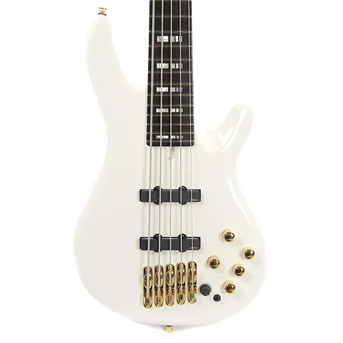 Yamaha Nathan East Signature Model Electric Bass White w/Hardshell Case